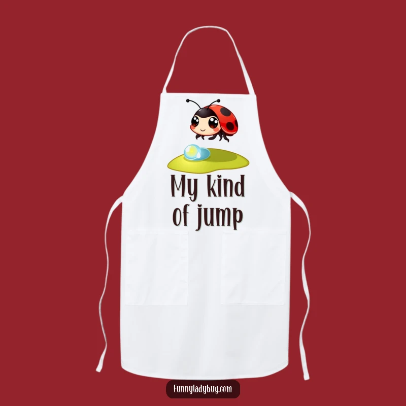 Funny Ladybug Apron: Cook Up Fun in the Kitchen with This Bouncy Insect