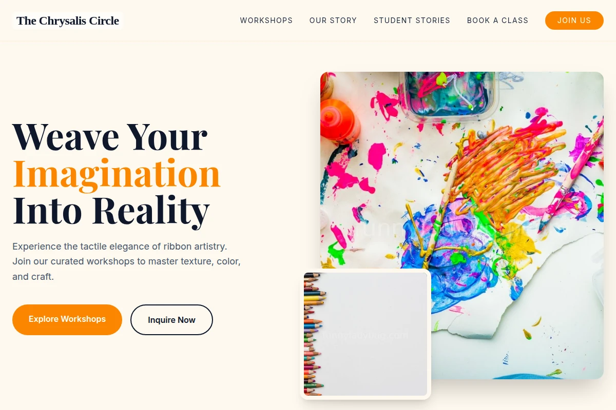 Ribbon Art Class