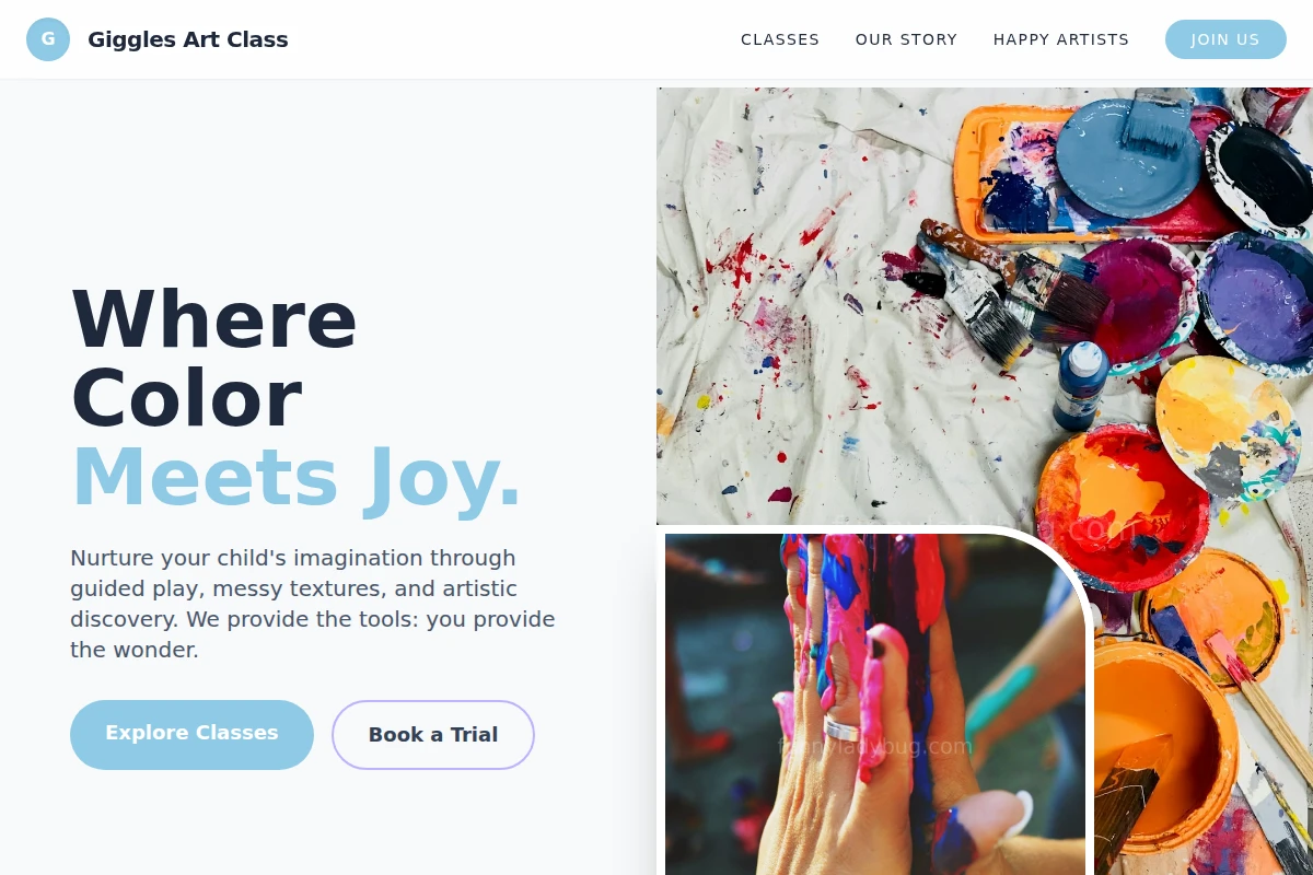 Giggles Art Class