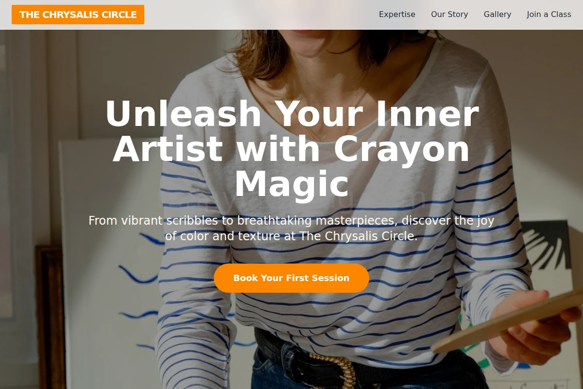 Crayon Art Class