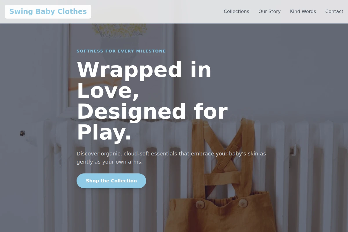 Swing Baby Clothes