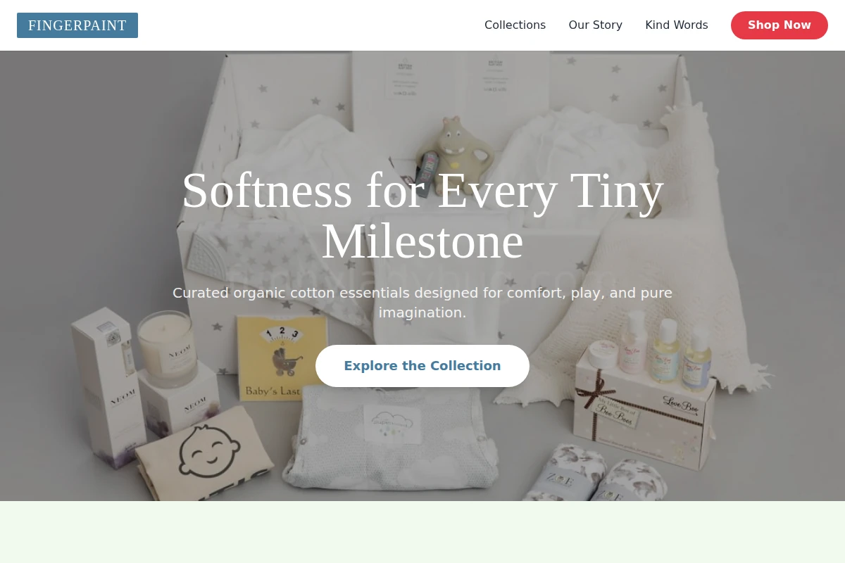 Fingerpaint Baby Clothes
