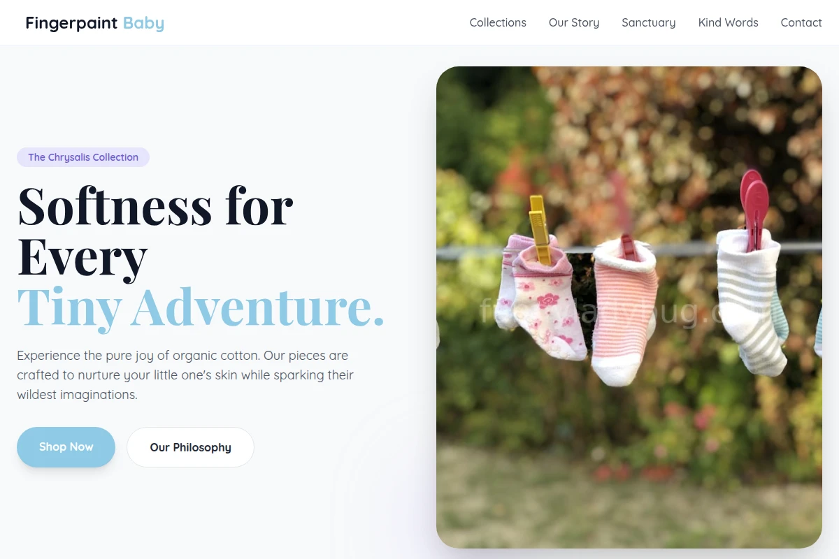 Fingerpaint Baby Clothes