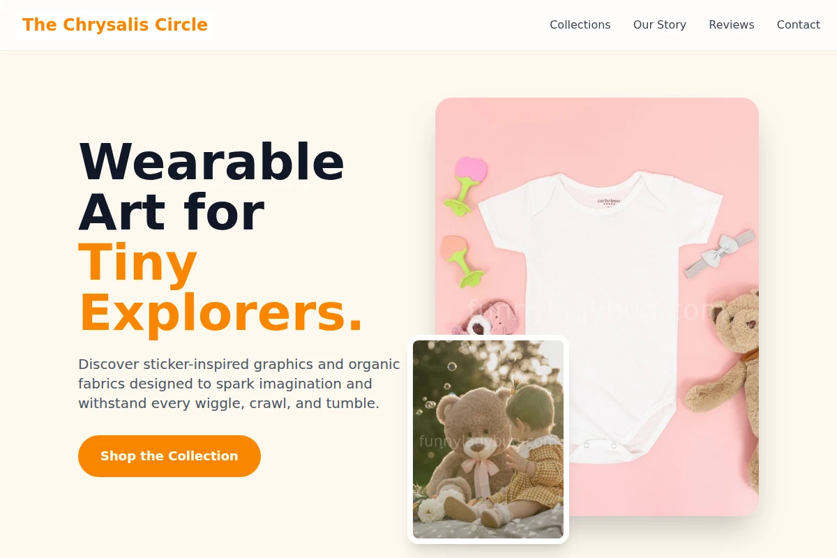 Sticker Baby Clothes