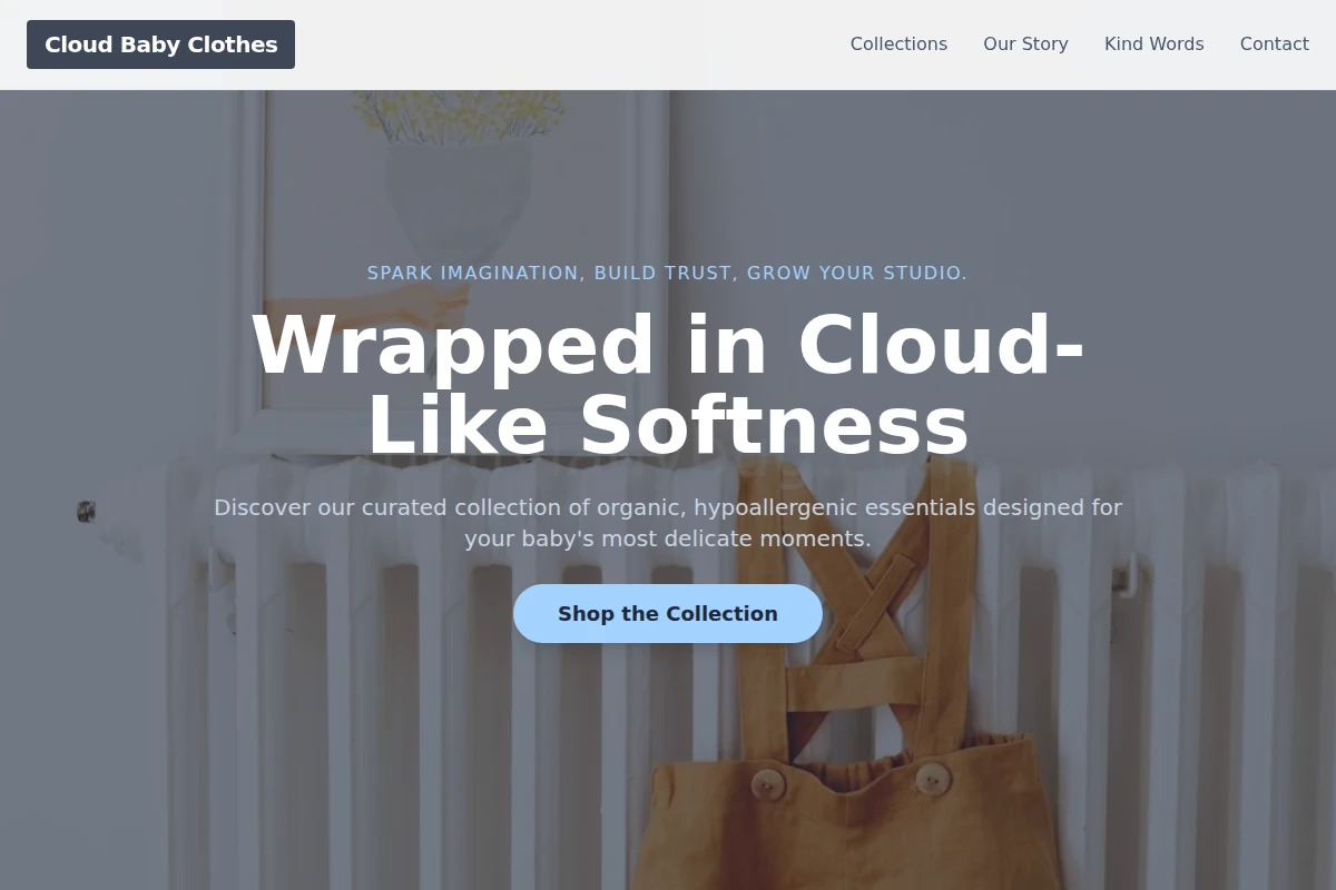 Cloud Baby Clothes