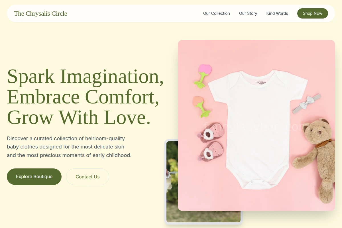 Dreamy Baby Clothes