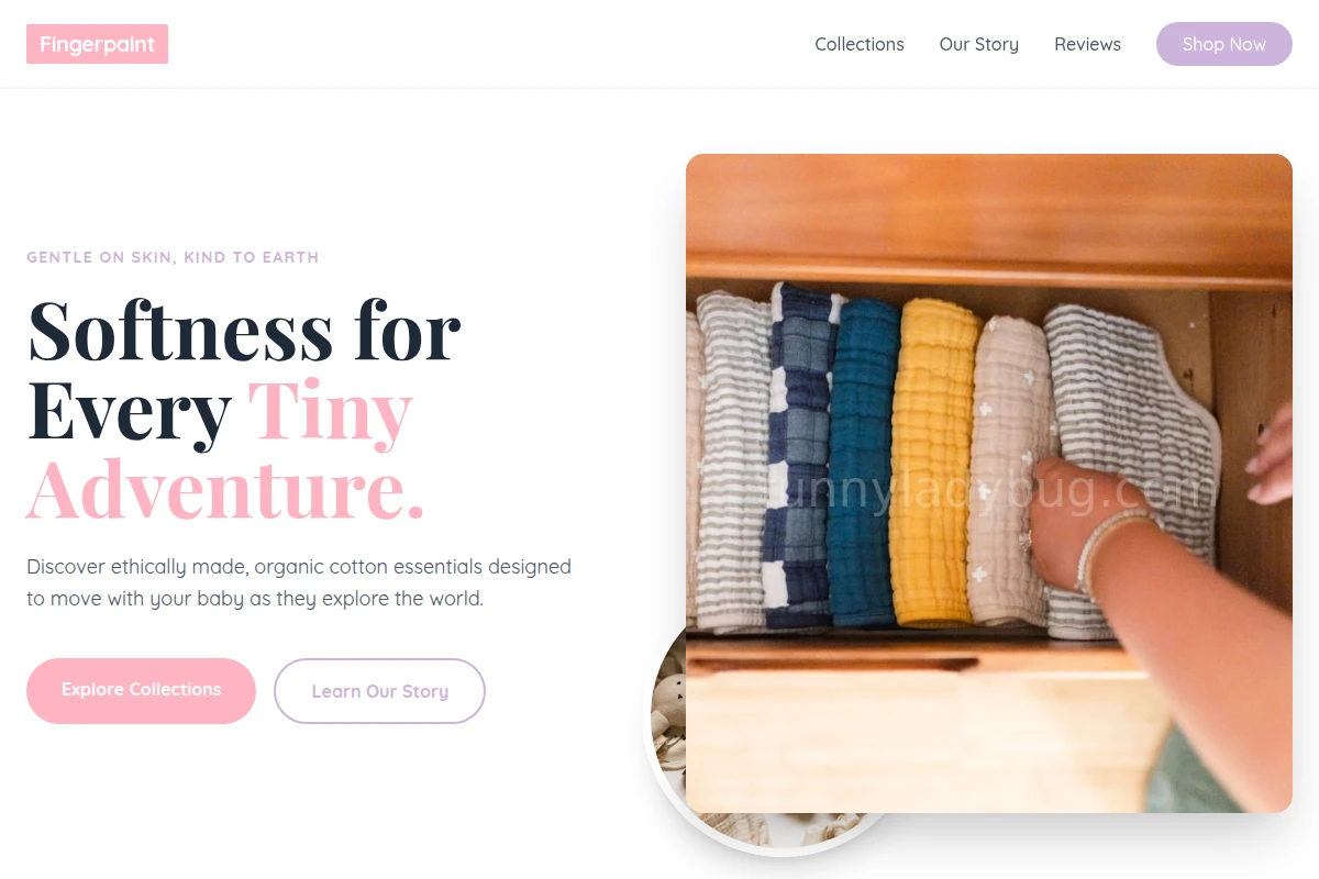 Fingerpaint Baby Clothes