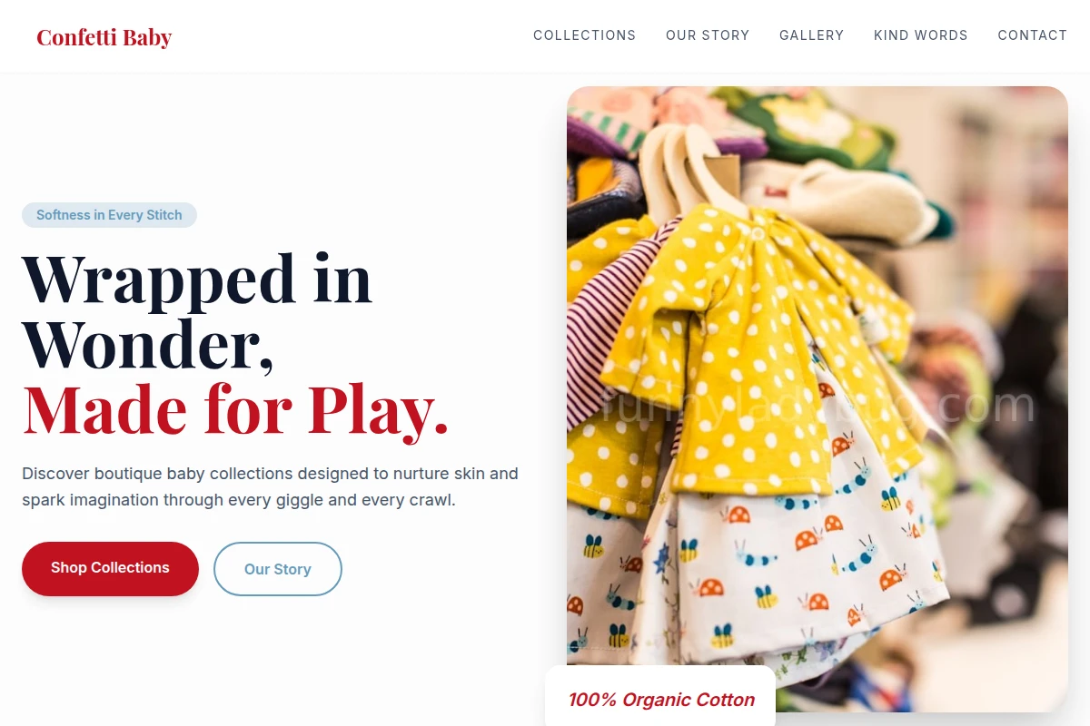 Confetti Baby Clothes