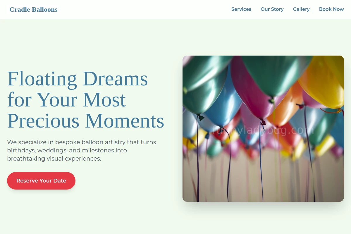Cradle Balloons