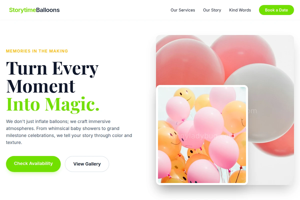 Storytime Balloons