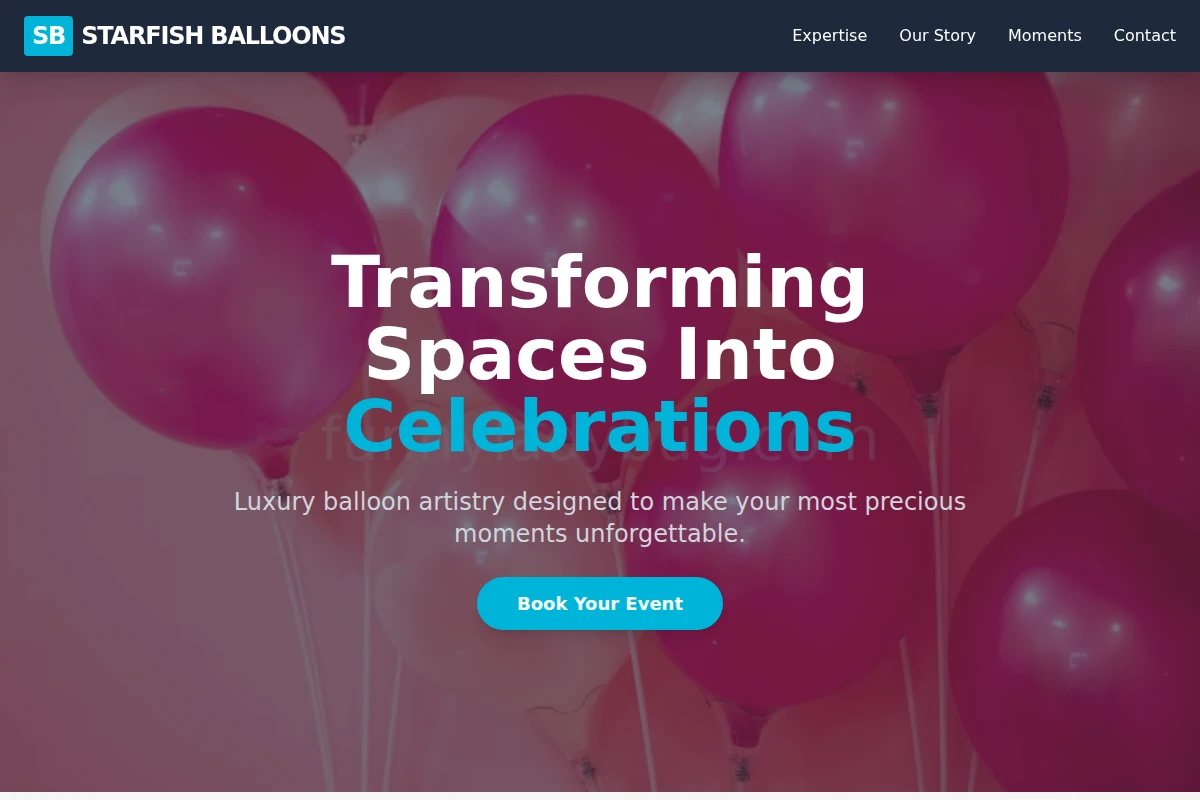 Starfish Balloons