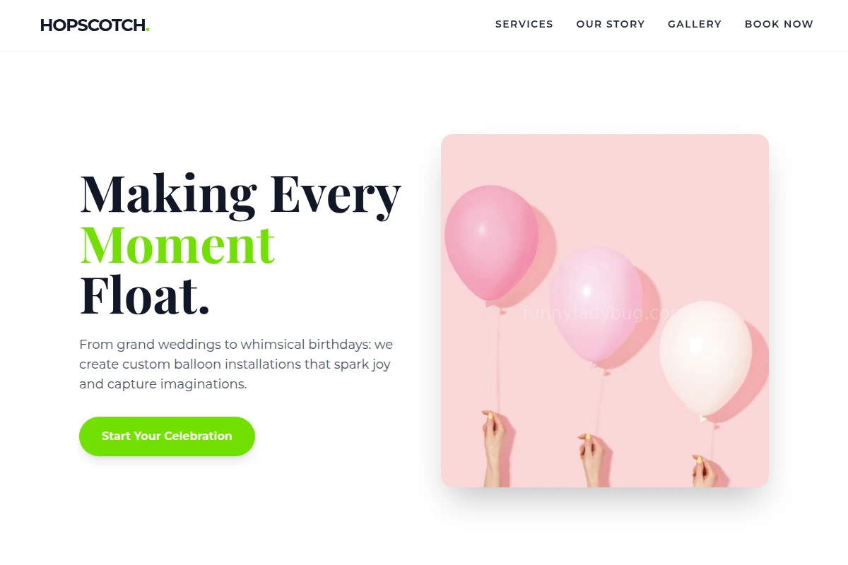 Hopscotch Balloons