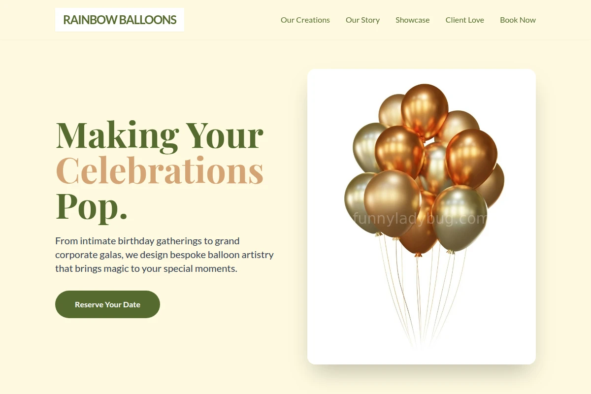 Rainbow Balloons