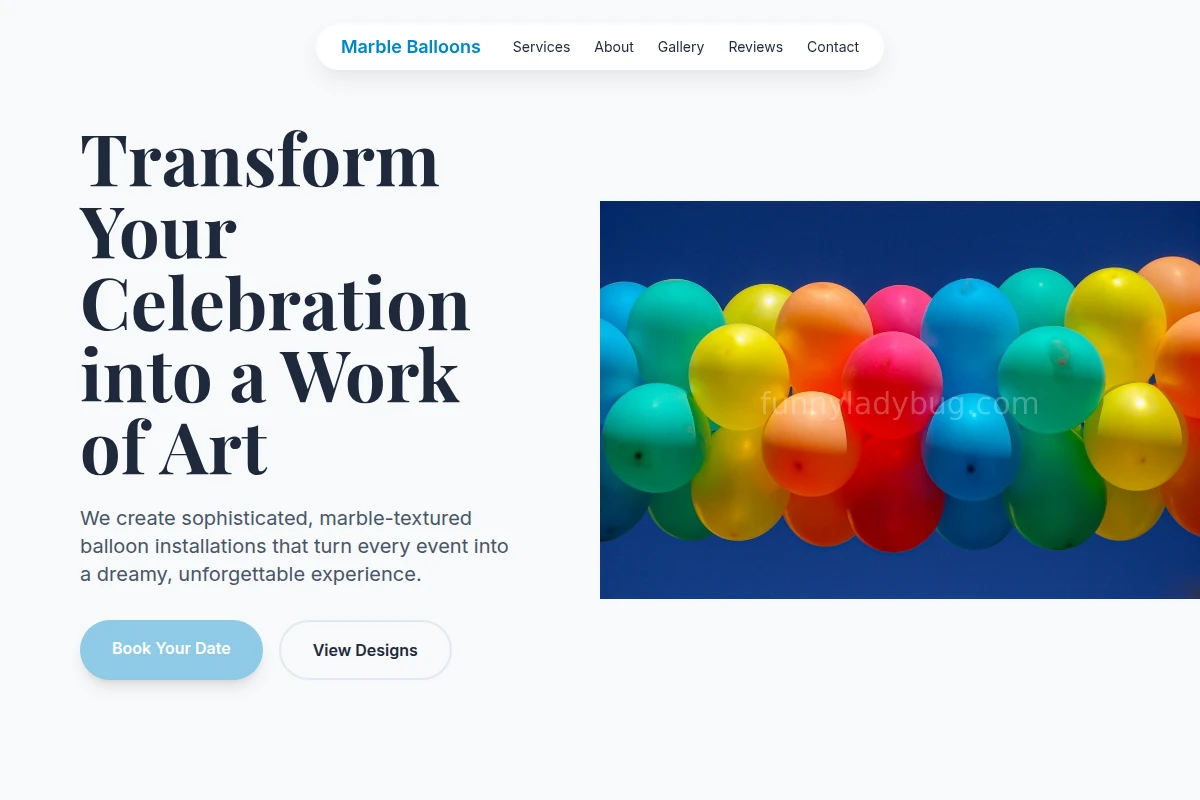 Marble Balloons