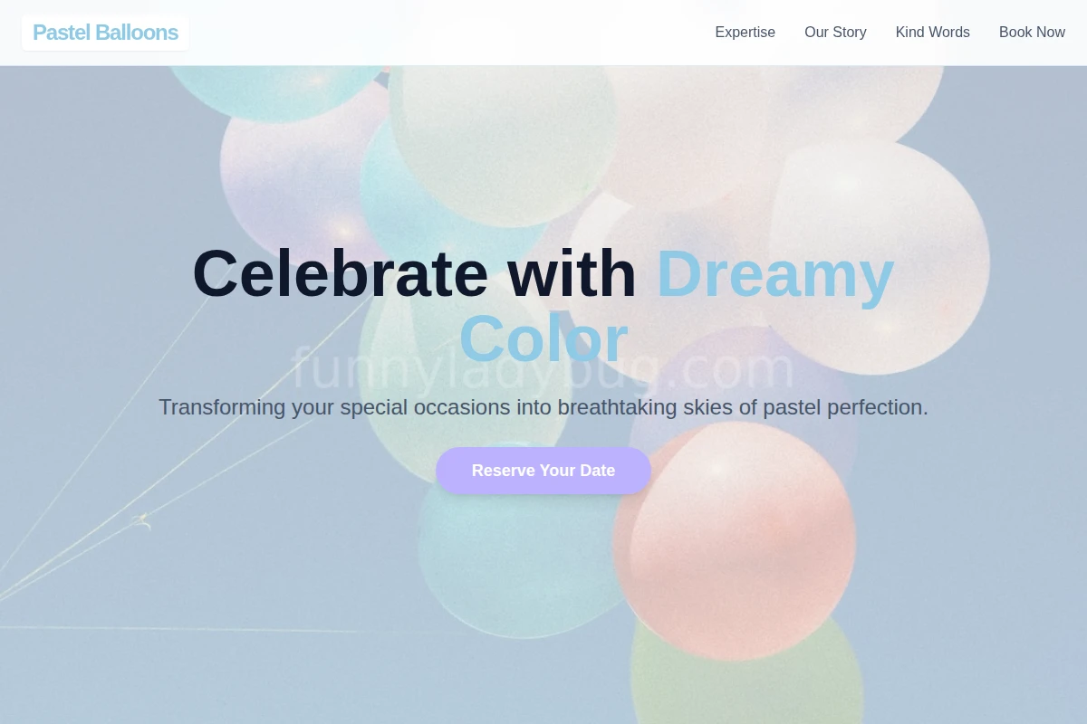 Pastel Balloons