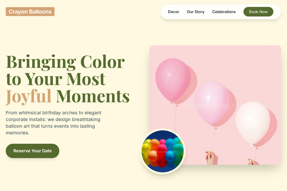 Crayon Balloons