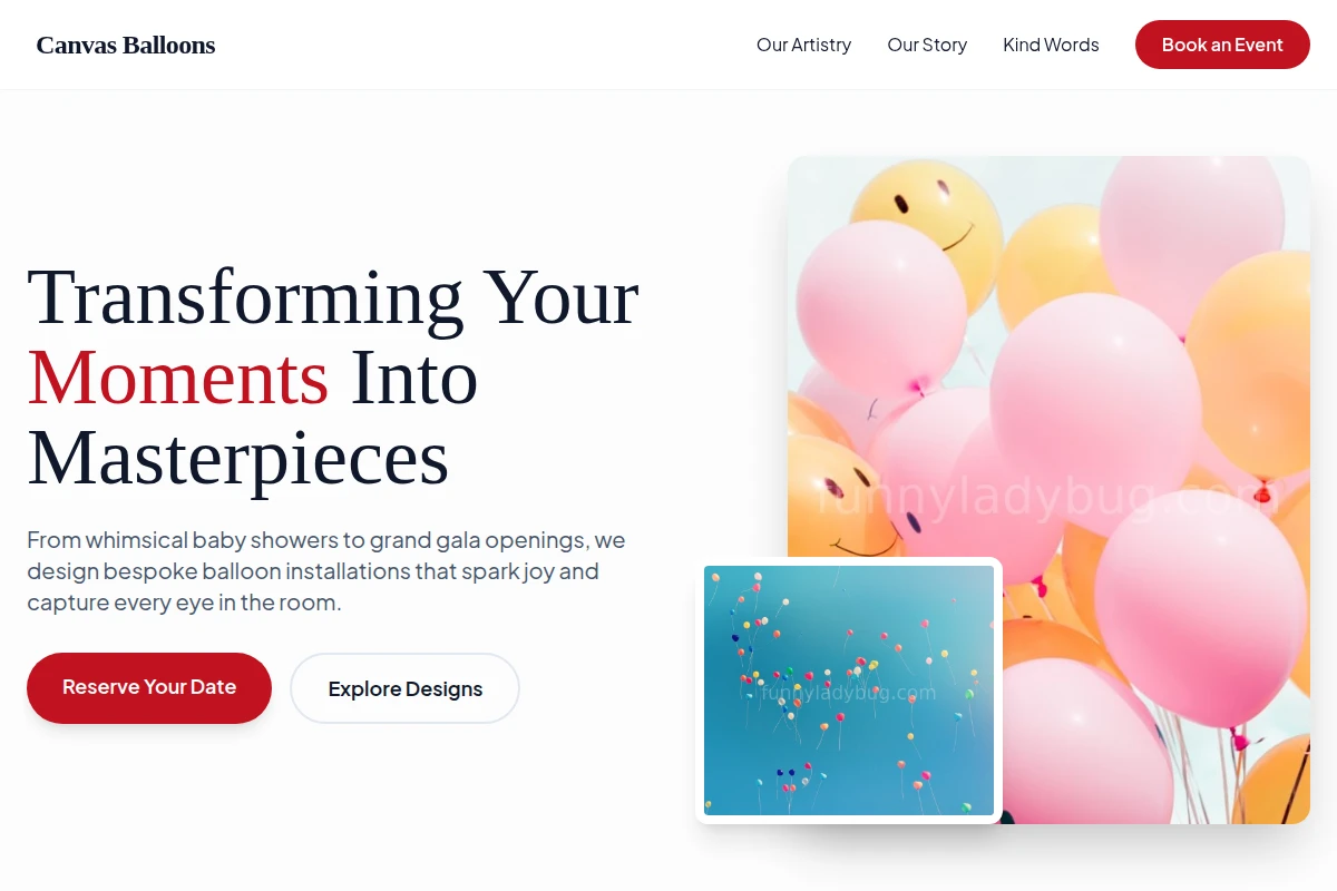 Canvas Balloons