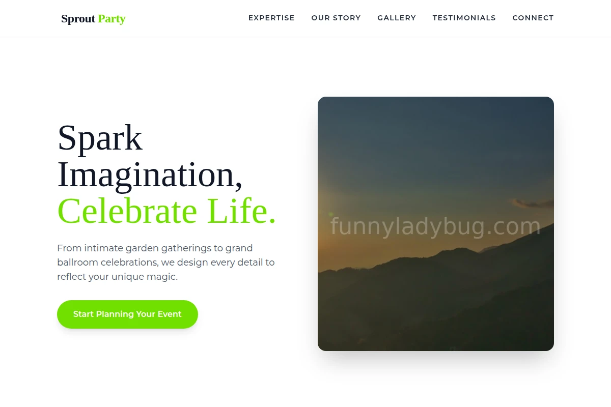 Sprout Party Planner