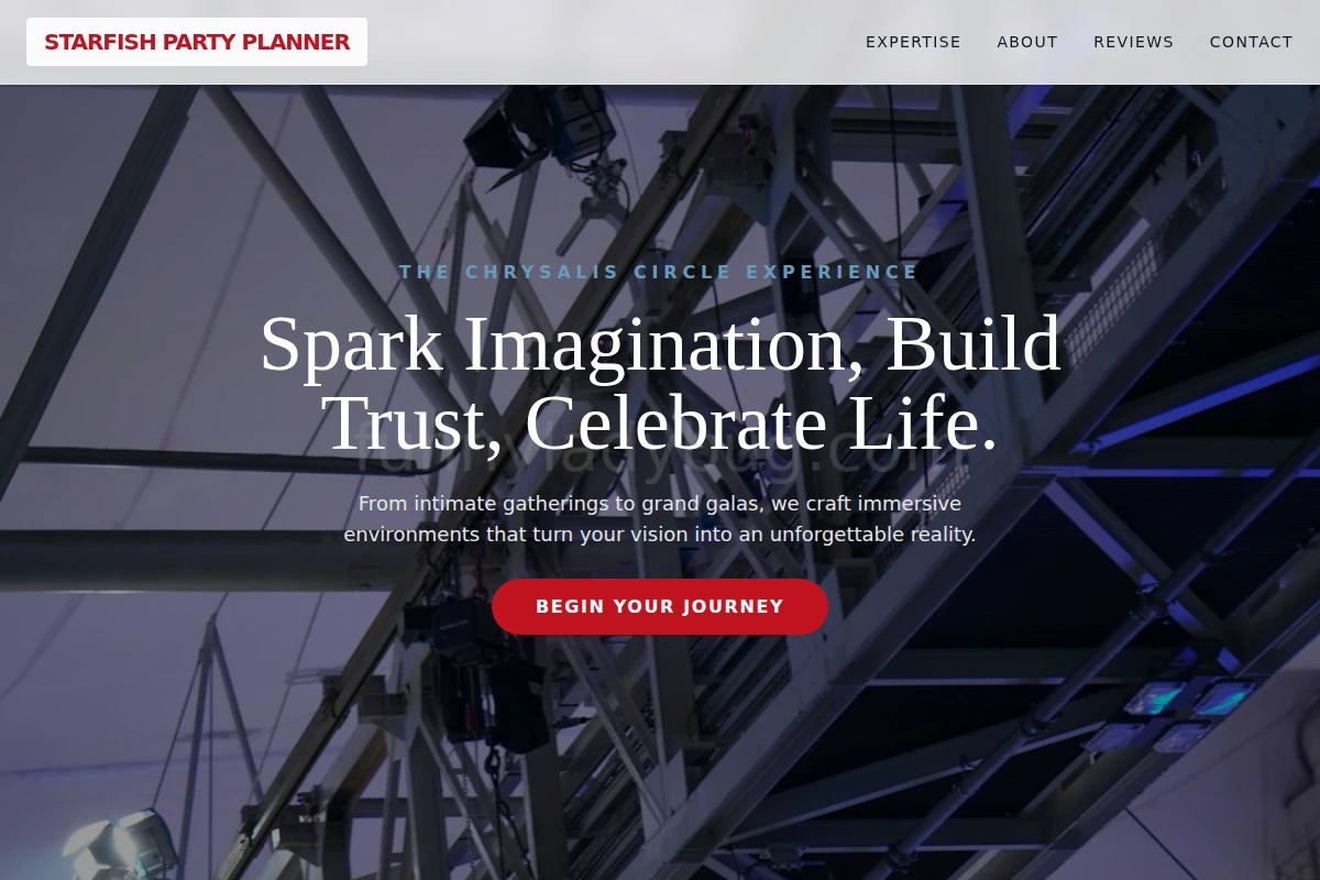 Starfish Party Planner